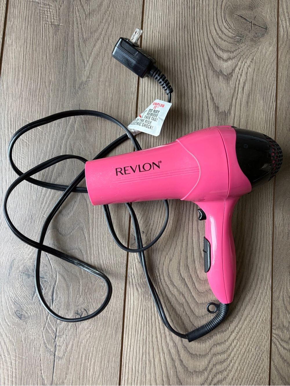 Revlon Pink Travel Hair Dryer - Compact, Lightweight